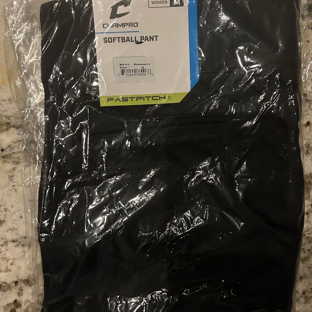 Champro Women's Black Softball Pants